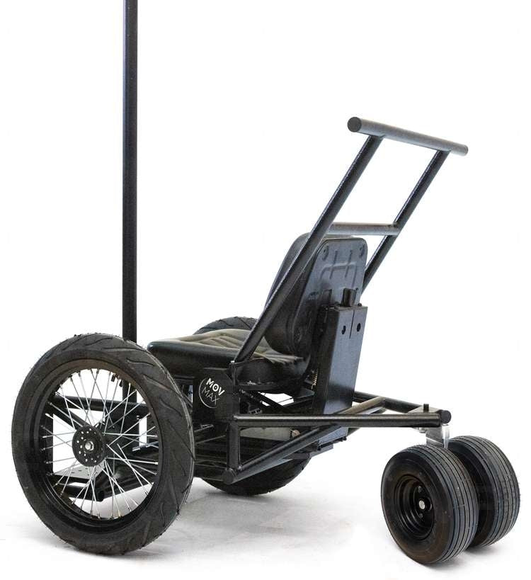 MOVMAX SPEEDY TWO WHEEL RICKSHAW