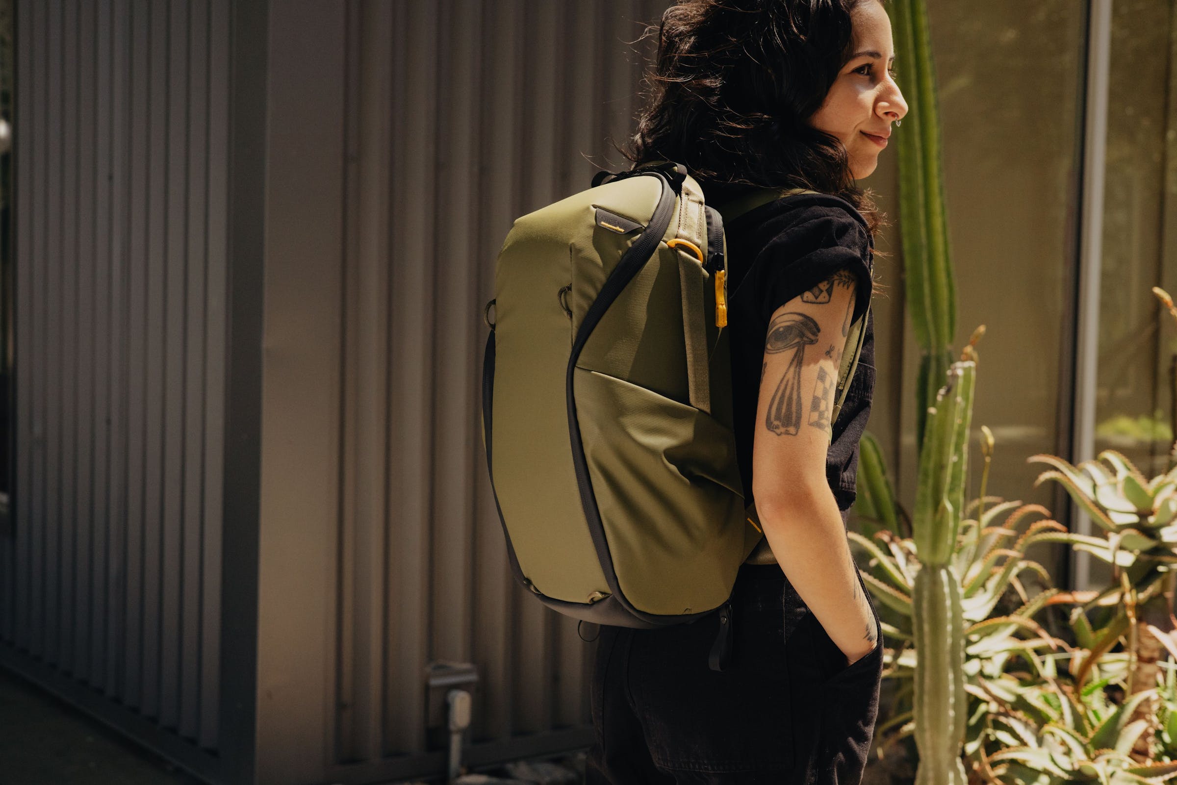 Everyday Backpack Zip 15L - Kelp