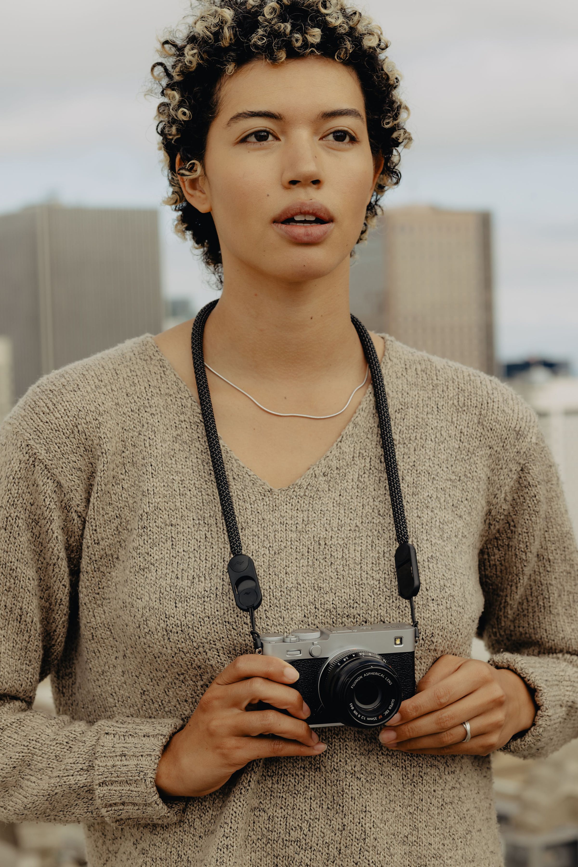 Form - Cordura Camera Strap Neck - Black