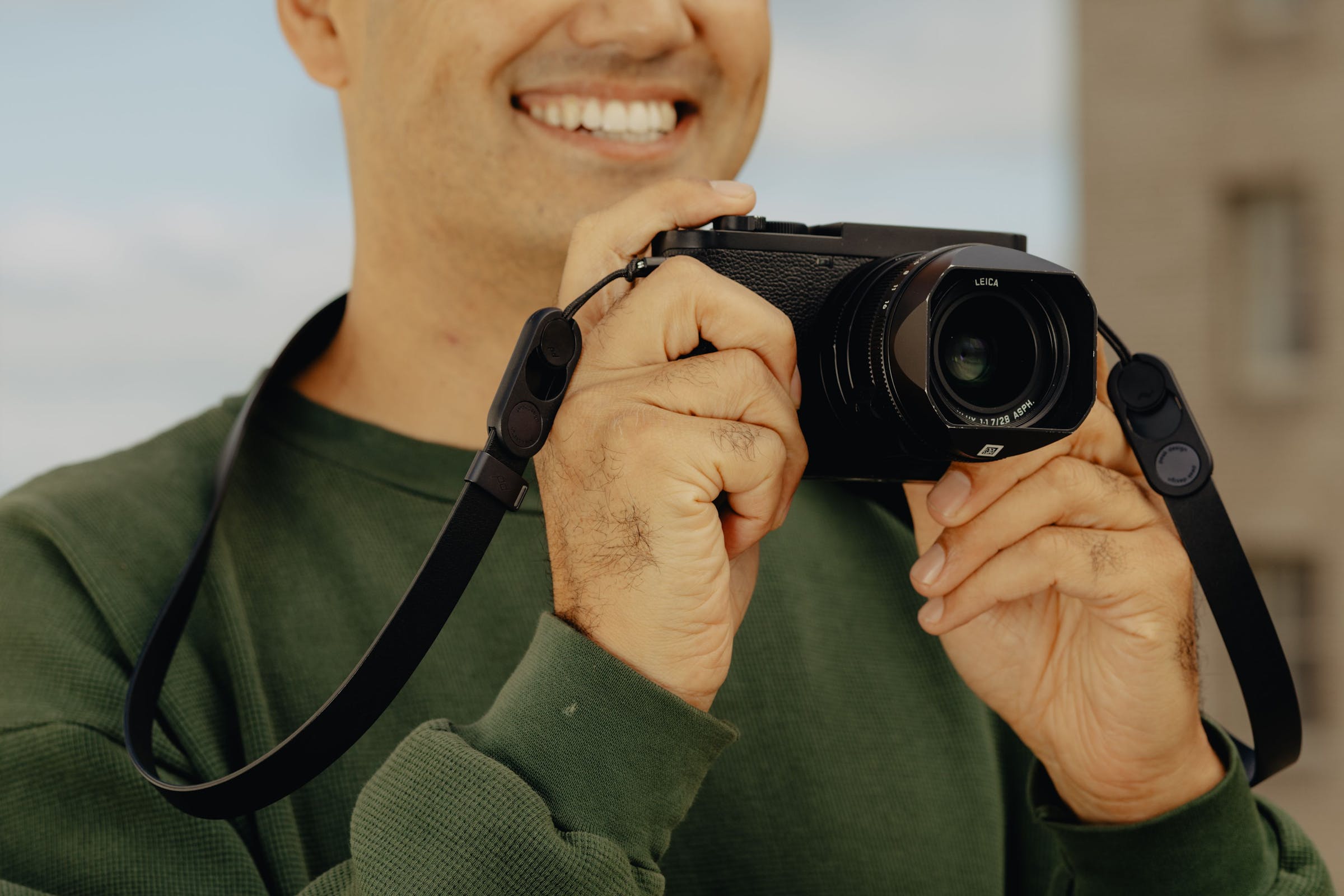 Form - Leather Nera Camera Strap Long