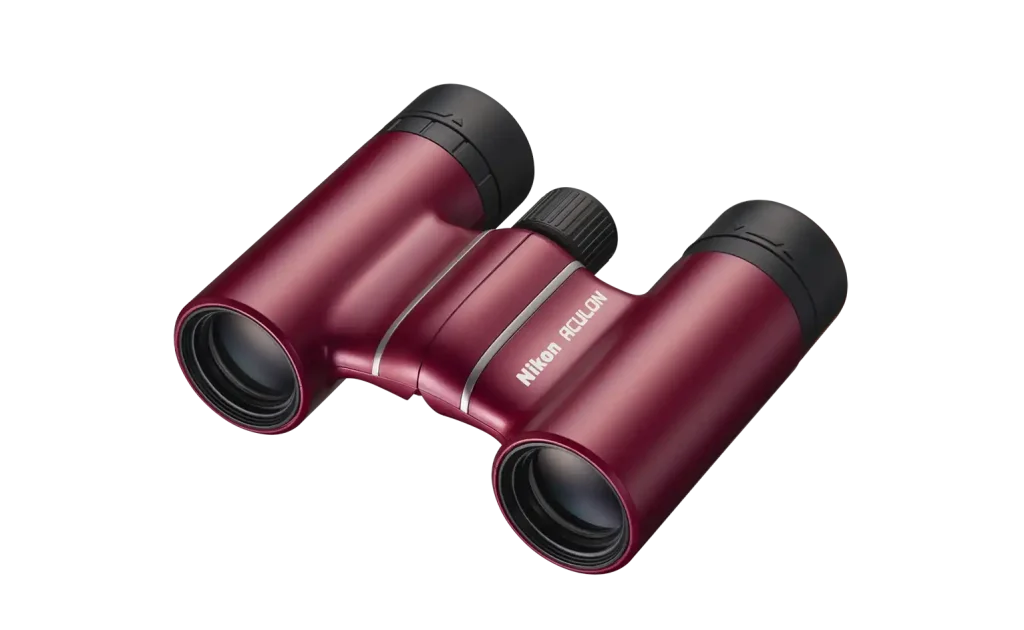 Nikon Aculon T02 Binocolo 8x21 Rosso