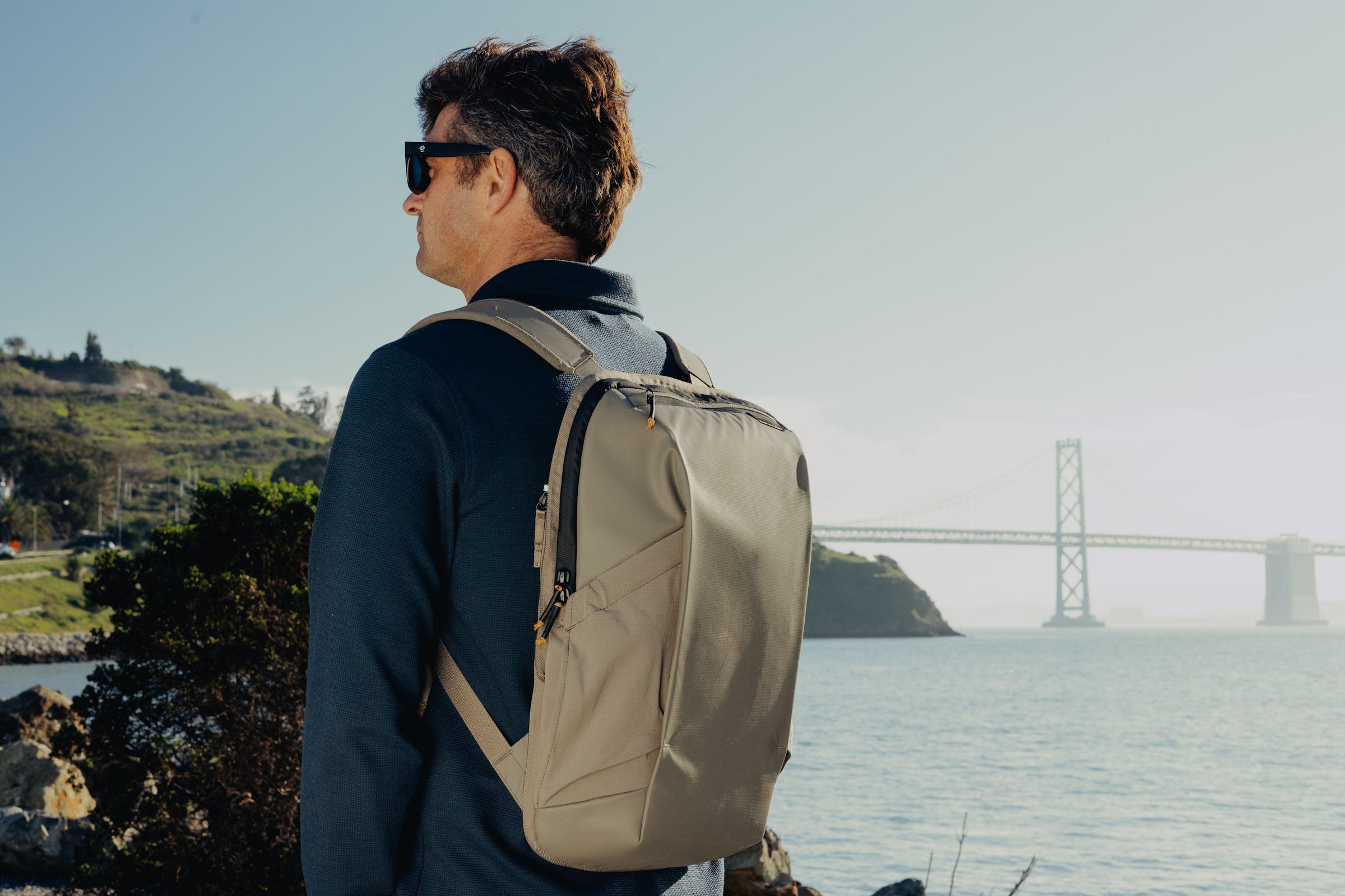 Travel Backpack 2-in-1 40L Stone (2 Zaini in 1)