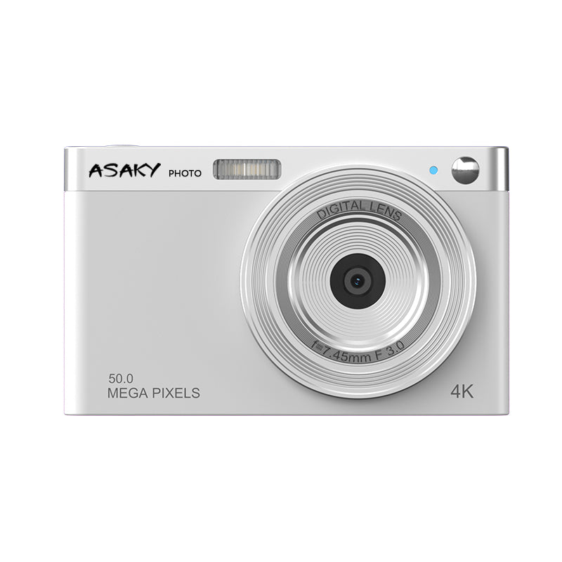 ASAKY PHOTO DIGITAL CAMERA 18MP 2,8'' IPS TFT WHITE