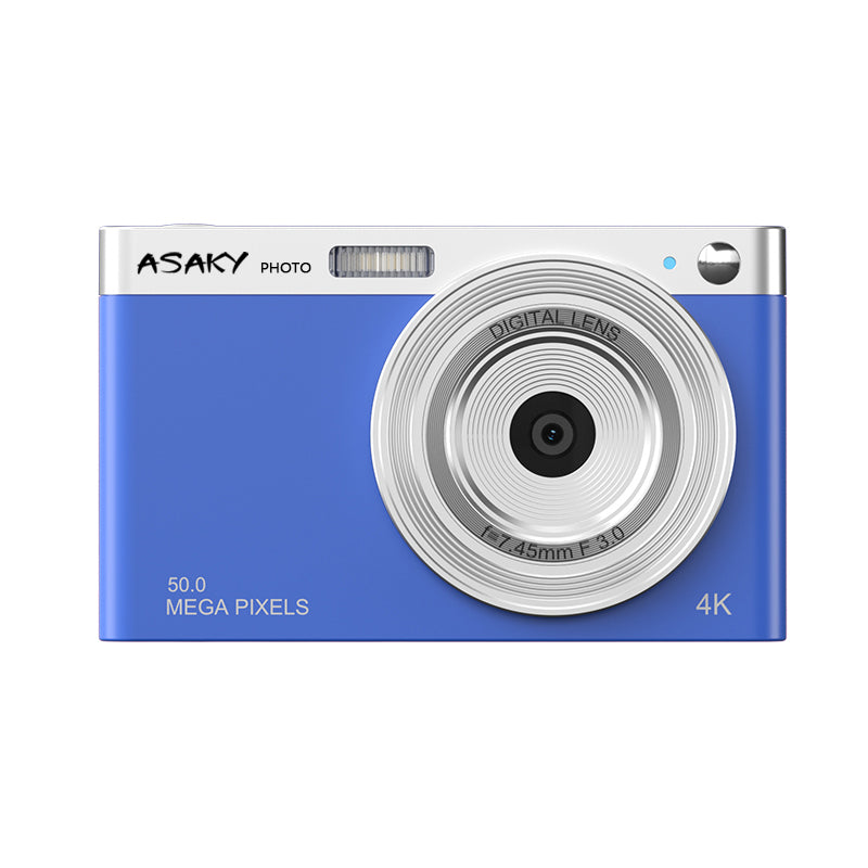 ASAKY PHOTO DIGITAL CAMERA 18MP 2,8'' IPS TFT BLUE