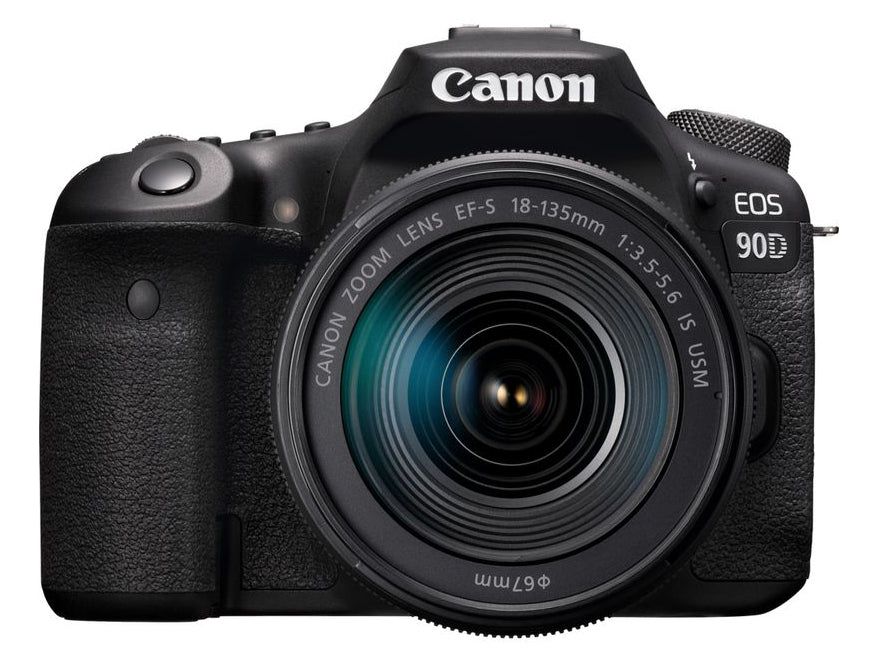 Canon EOS 90D + EF-S 18-135mm f/3.5-5.6 IS USM Kit fotocamere SLR 32,5 MP CMOS 6960 x 4640 Pixel Nero
