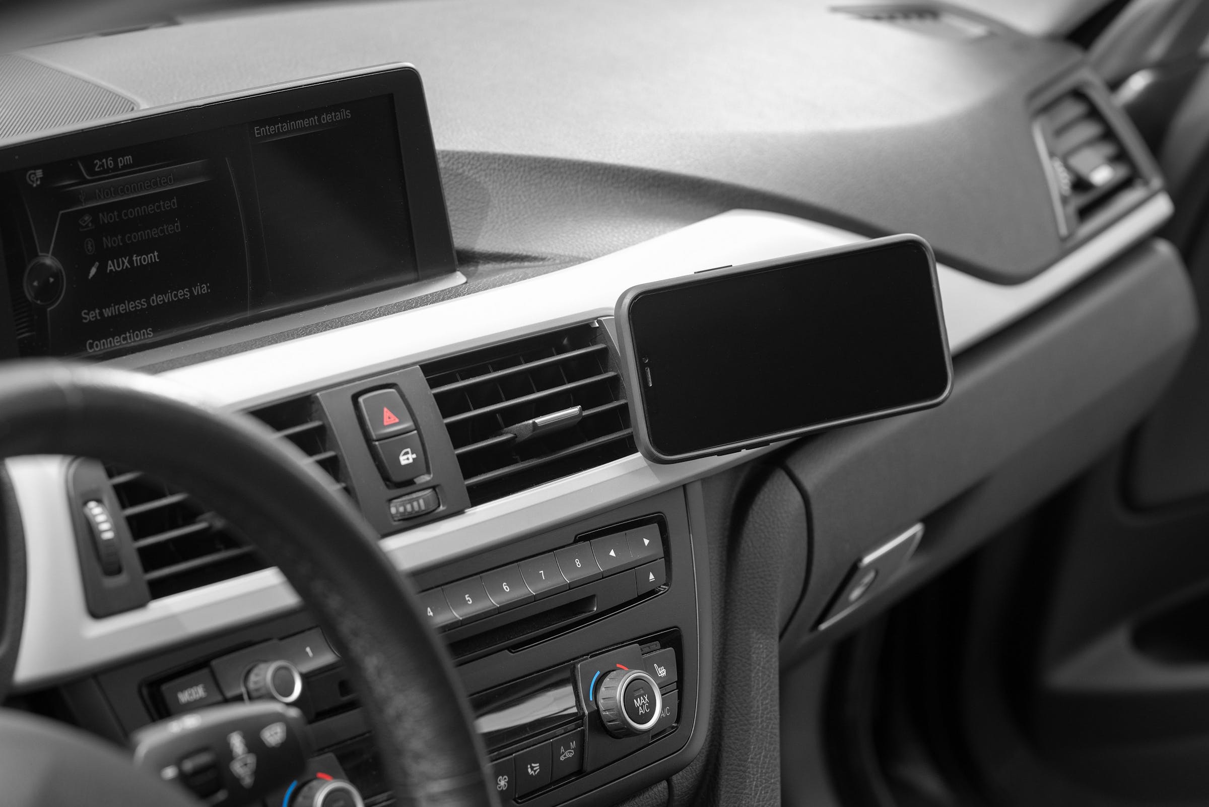 Mobile Car Mount VHB - Black. - universale non necessita di custodia peak