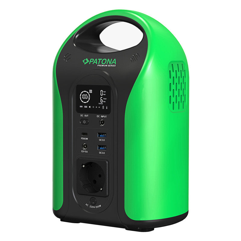 PATONA PREMIUM POWER STATION OUTDOOR 300, PD60W, USB5V3A, DC12V5A, 300W AC