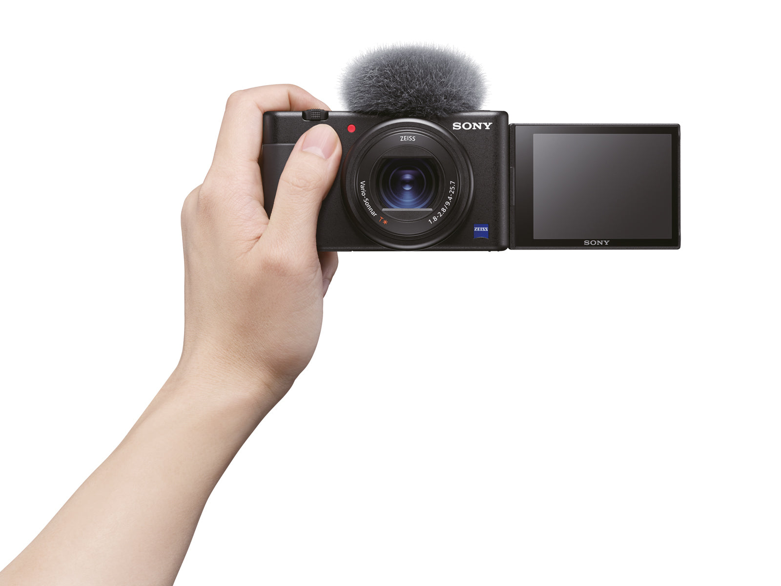 Sony Vlog Camera ZV-1 - Fotocamera Digitale con schermo LCD direzionabile ideale per Vlog e video 4K