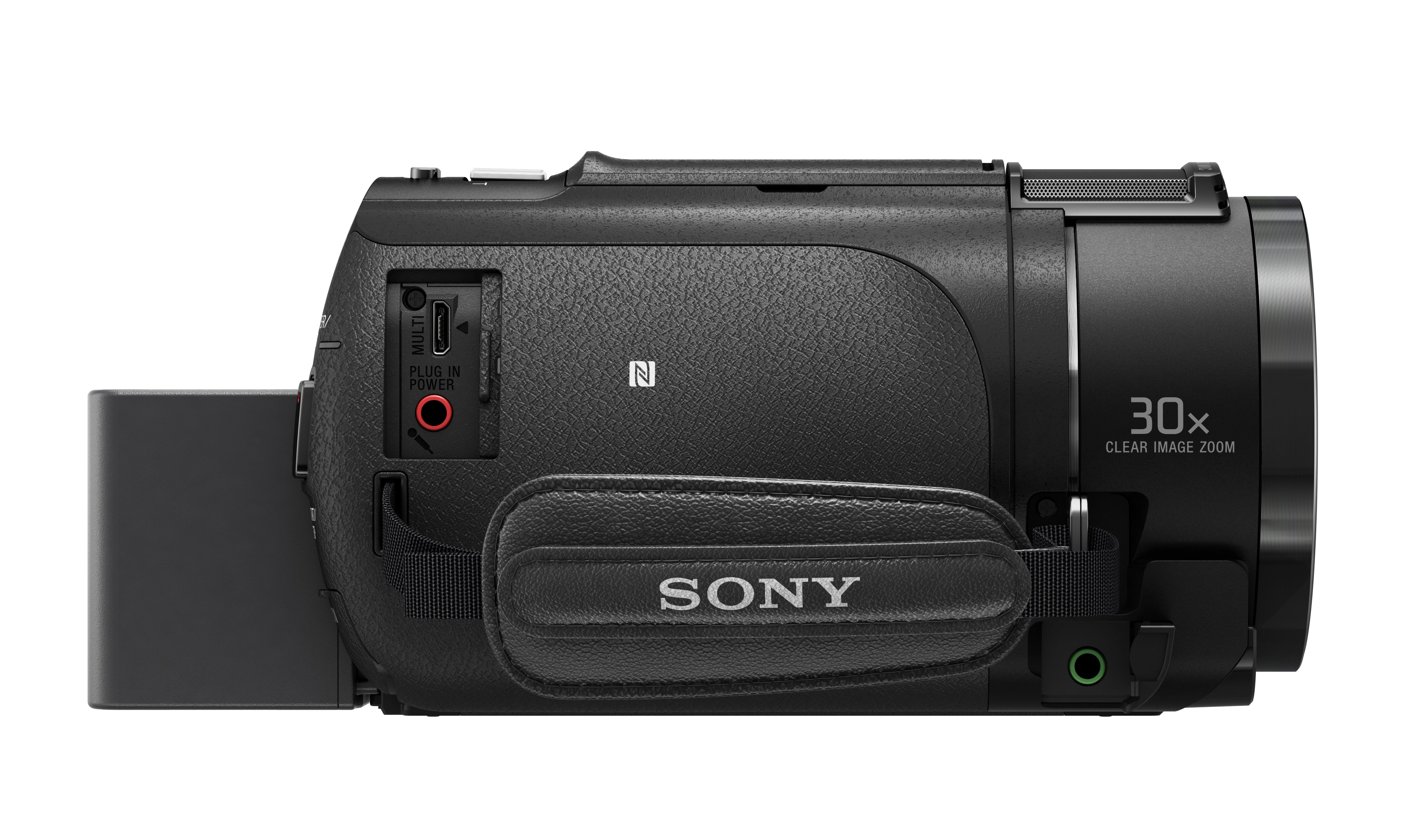 Sony FDR-AX43 – Videocamera Digitale 4K Ultra HD con Sistema di stabilizzazione integrato a cinque assi (Balanced Optical SteadyShot™), Zoom ottico 20x, LCD orientabile, nero