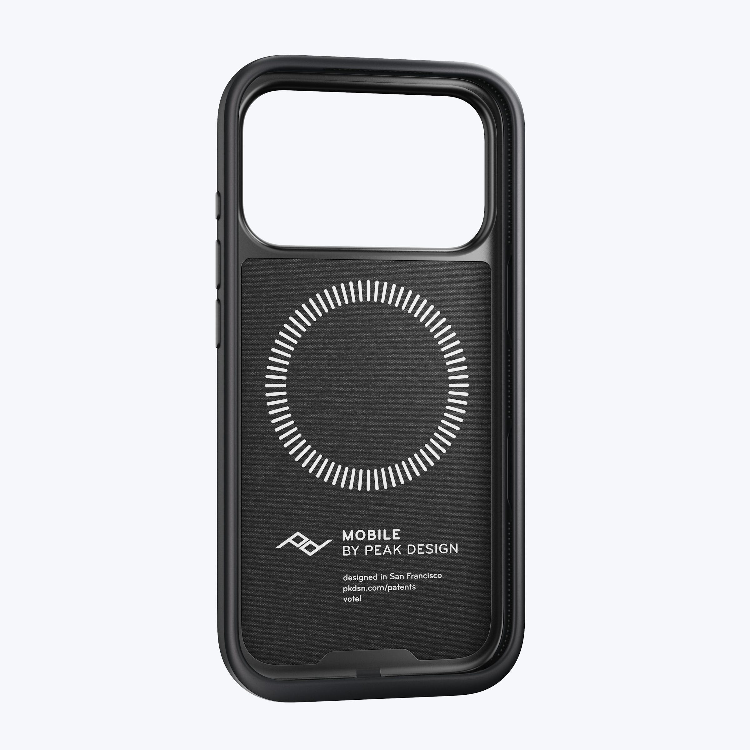 Mobile Everyday Fabric Case iPhone 17 Pro Charcoal