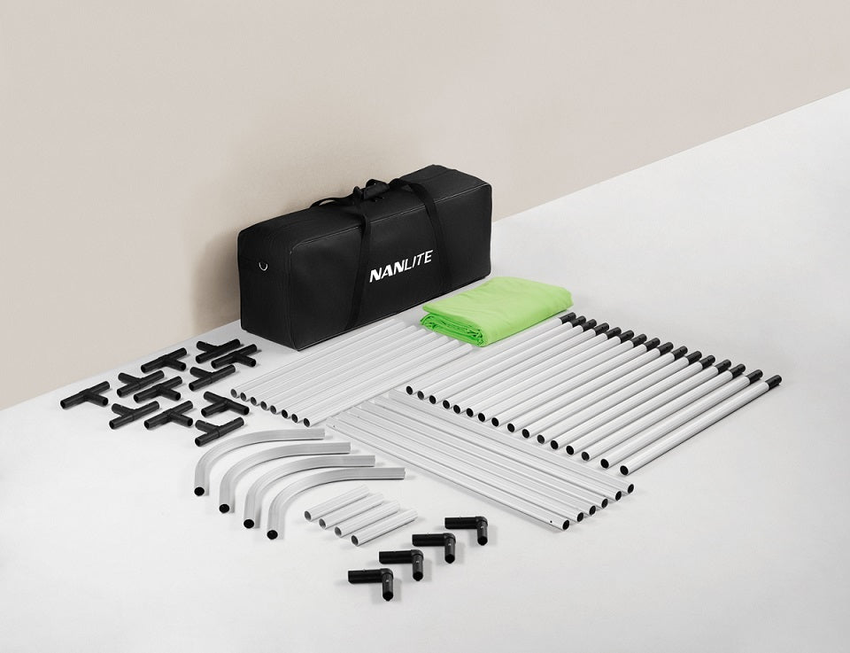 NANLITE FONDALE MONTABILE GREEN SCREEN LG-3522U 3,5X2,2MT