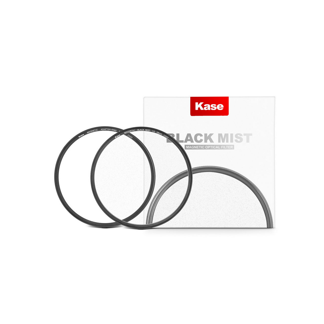 KASE FILTRO BLACK MIST MAGNETIC 1/2 CON ANELLO ADATTATORE MAGNETICO 58MM