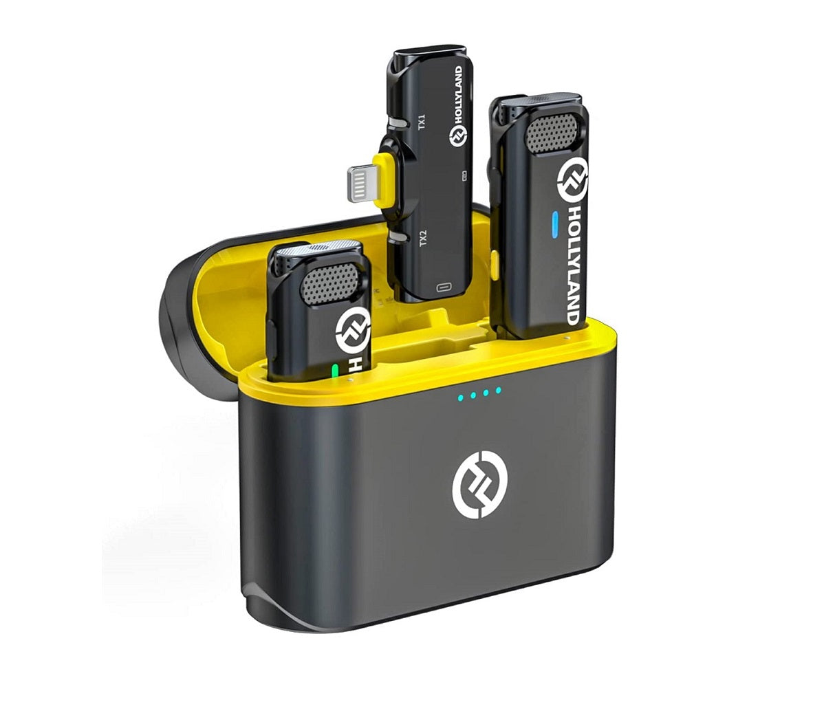 HOLLYLAND LARK C1 DUO FOR IPHONE (COOL BLACK)