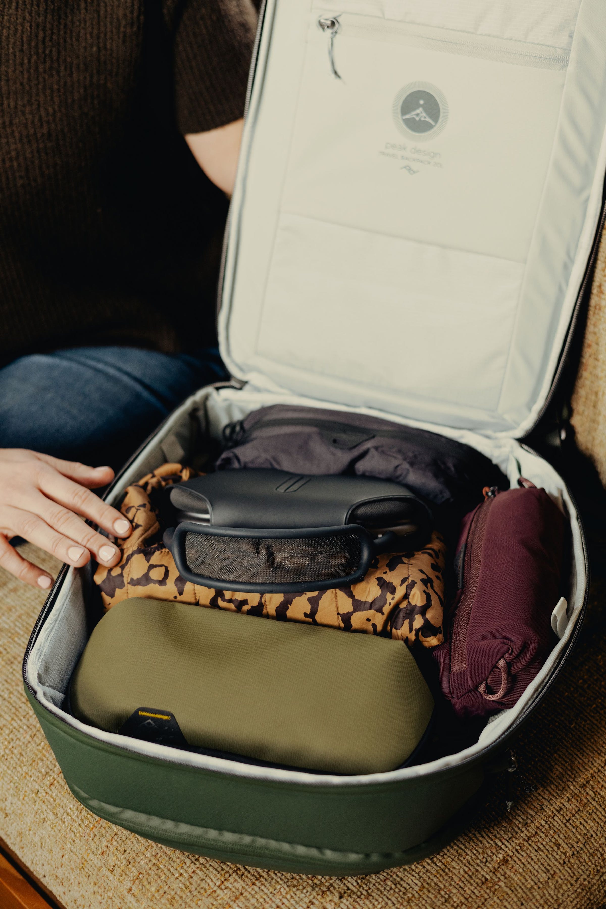 Travel Backpack 20L Sage - weekend