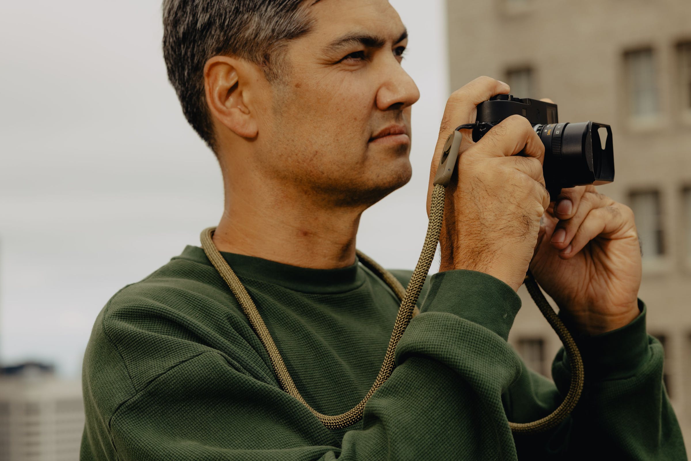 Form - Cordura Camera Strap Long - Kelp