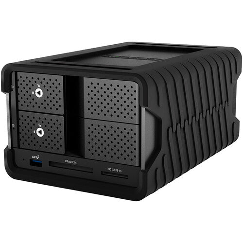 GLYPHTEC BBPR8000RAIDHUBEU BLACKBOX PRO RAID 8TB WITH HUB ENTERPRISE CLASS USB-C (3.1 GEN 2)