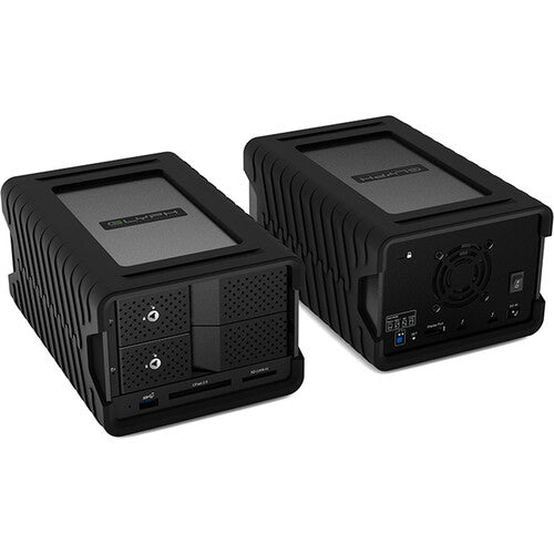 GLYPHTEC BBPR24RDTB3HUBEU BLACKBOX PRO RAID 24TB WITH HUB ENTERPRISE CLASS THUNDERBOLT 3