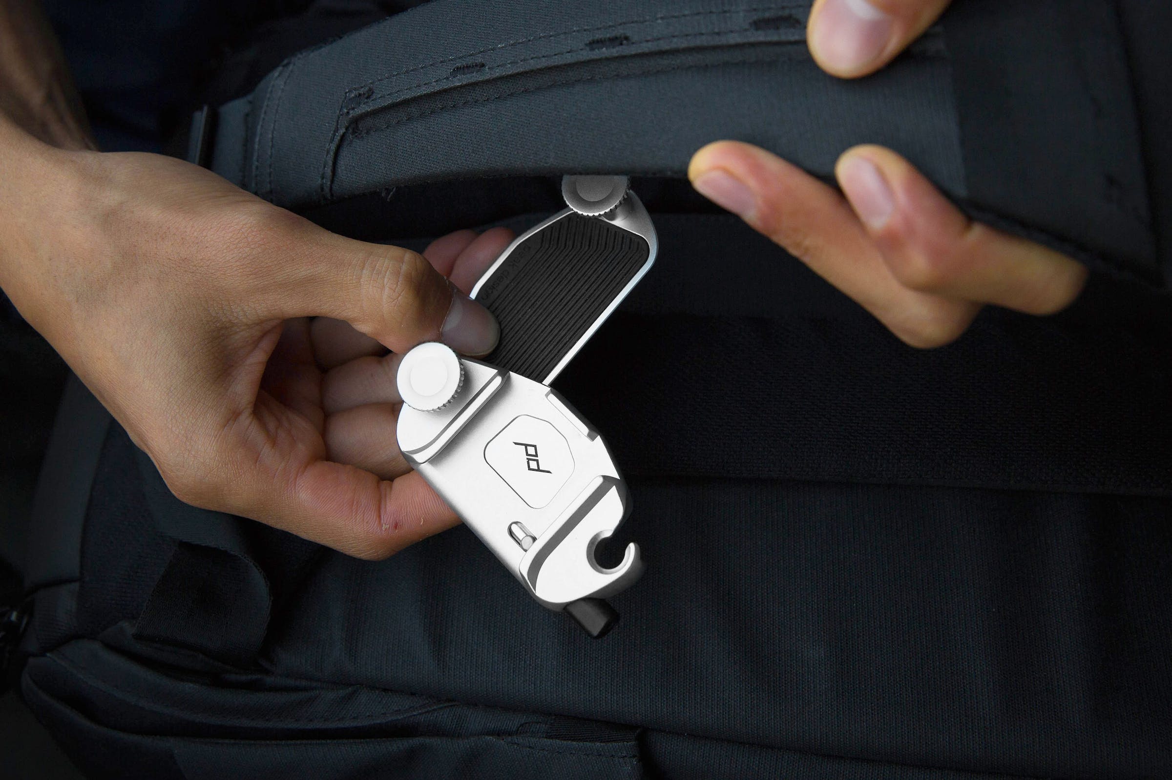 Capture Camera Clip (v3) ARGENTO - (No Piastra)