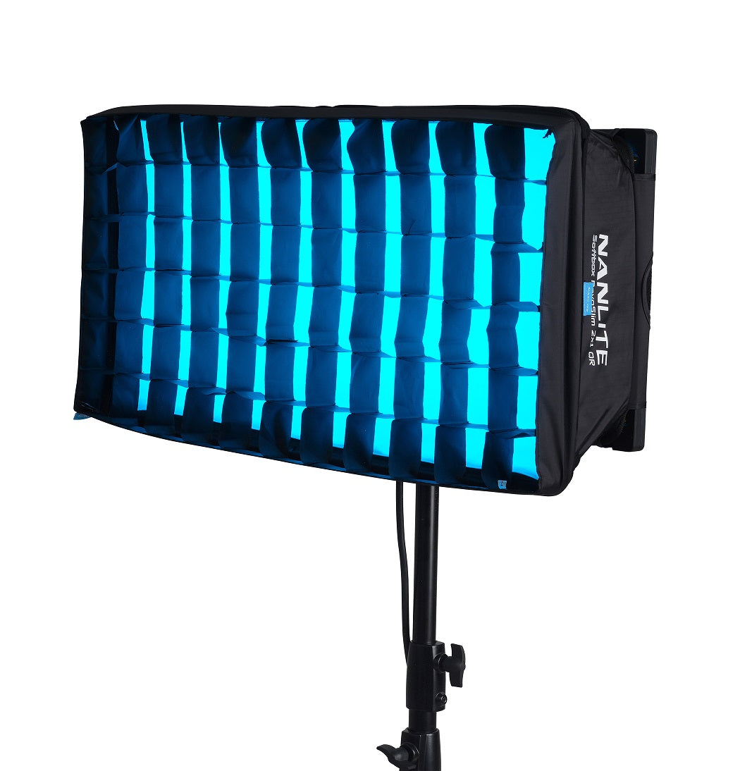 SOFTBOX A CHIUSURA RAPIDA CON GRIGLIA PER PAVOSLIM 120B/120C