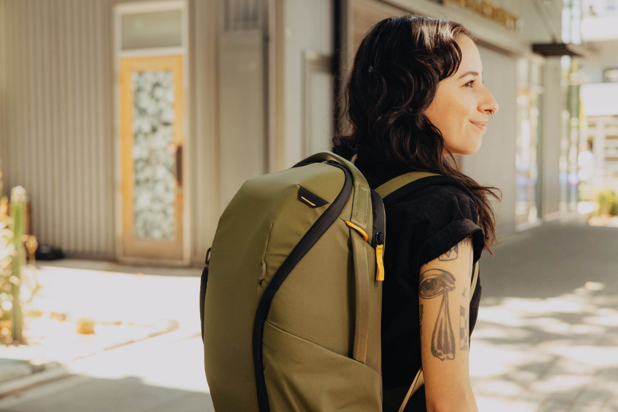 Everyday Backpack Zip 20L - Kelp