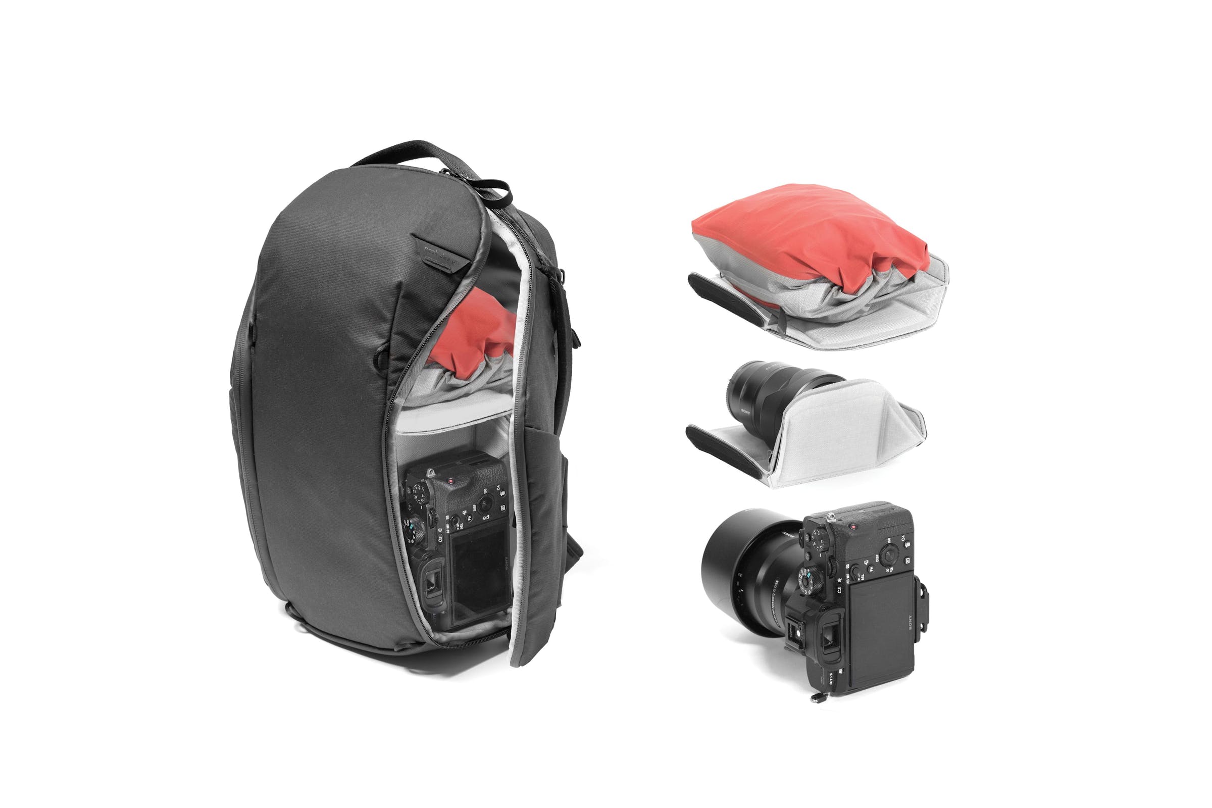 Everyday Backpack 15Litri Zip v2 // Black