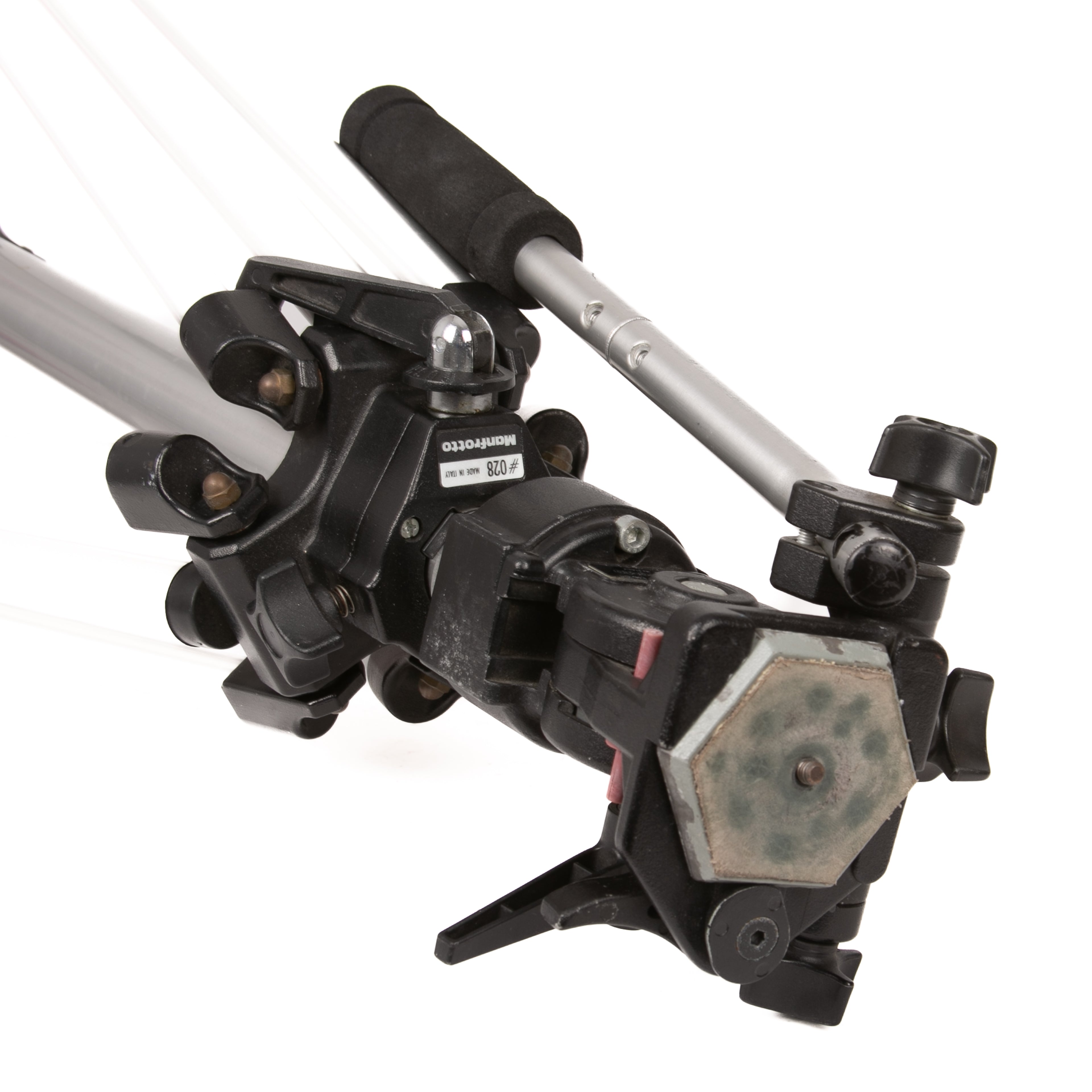 Manfrotto Treppiede 028 Con Testa Manfrotto 136