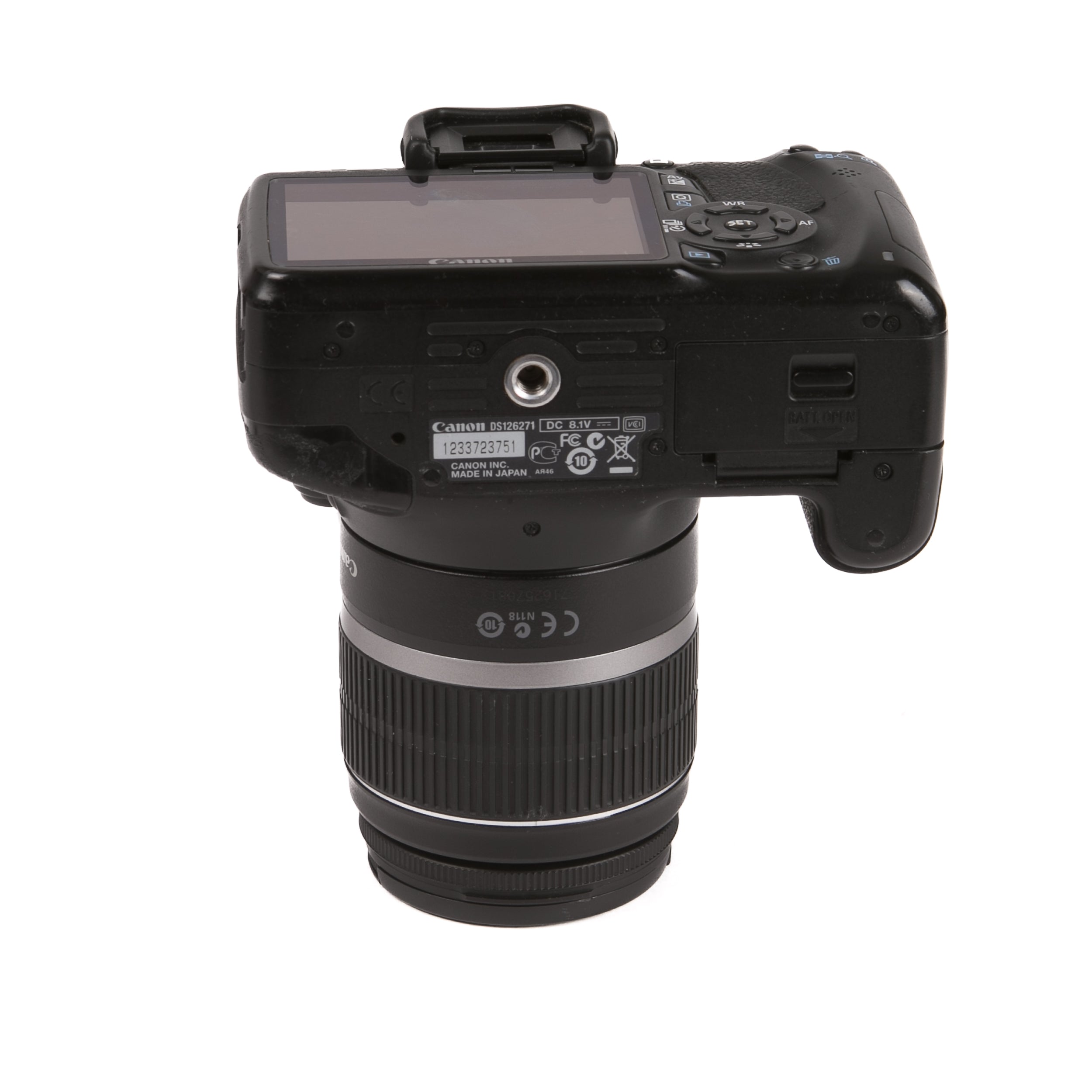 Fotocamera Canon EOS 550D + Obiettivo EF-S 18-55mm SCATTI 26950