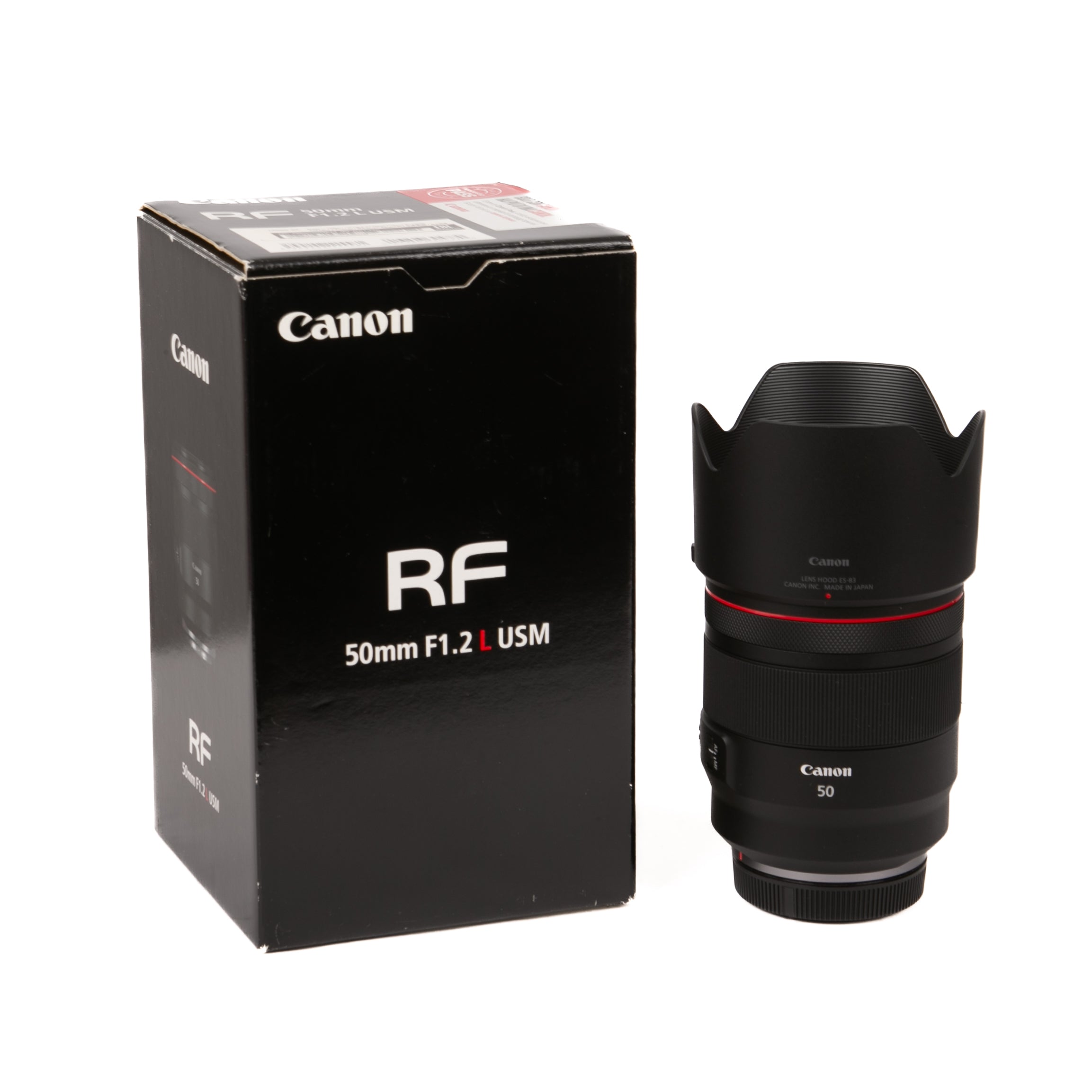 Canon RF 50mm F/1.2 L USM+UV 77 HOYA OMAGGIO