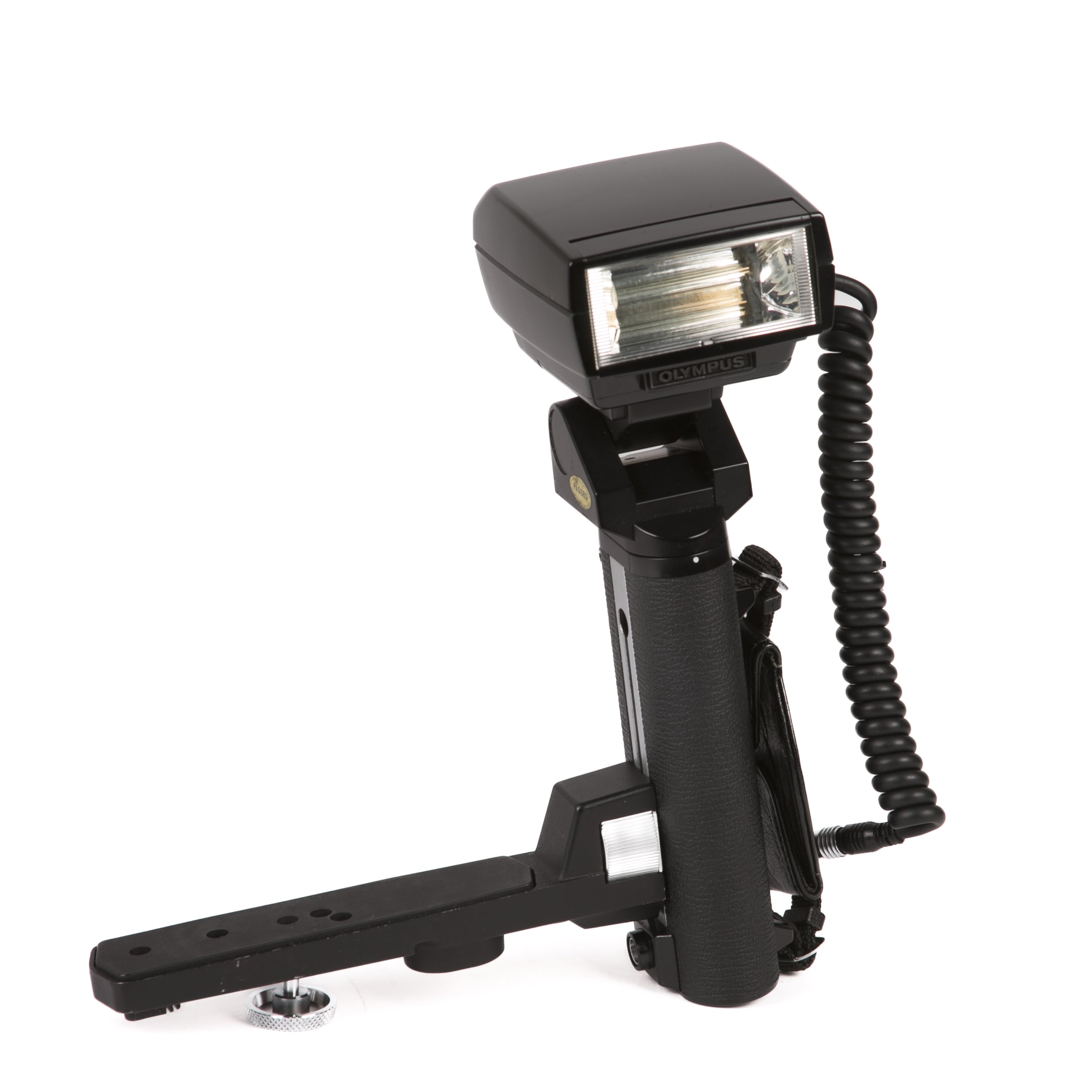 OLYMPUS FLASH T32+POWER GRIP 2+STAFFA ORIZZONTALE