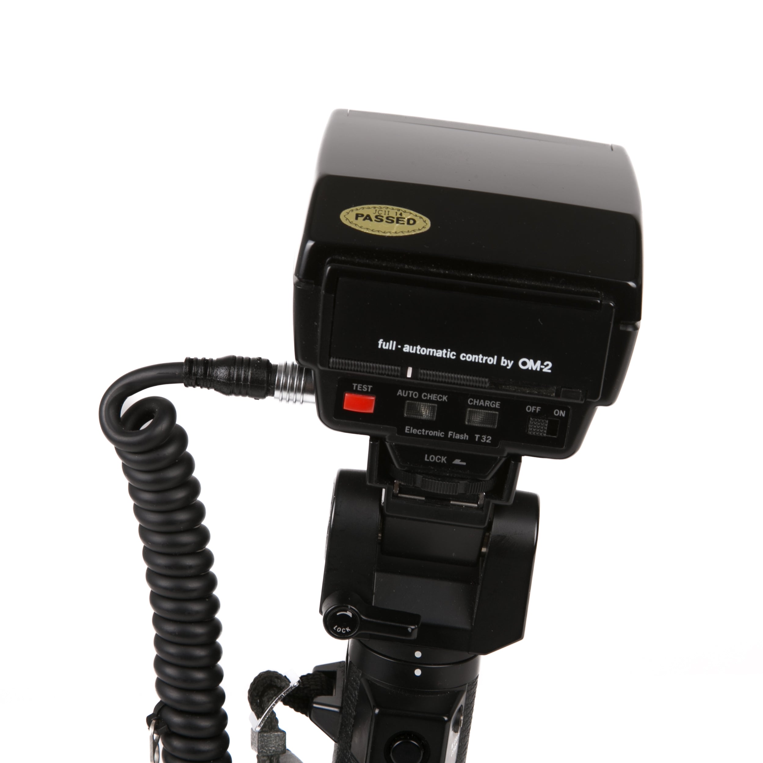 OLYMPUS FLASH T32+POWER GRIP 2+STAFFA ORIZZONTALE