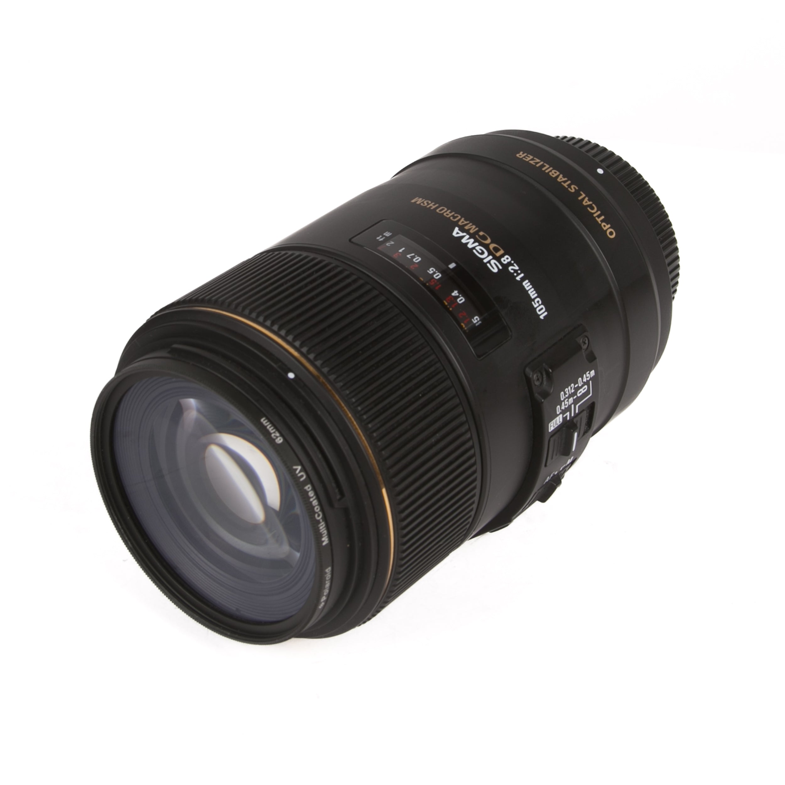 Sigma 105mm F2.8 DG OS HSM Macro 1:1 Nikon F +UV OMAGGIO