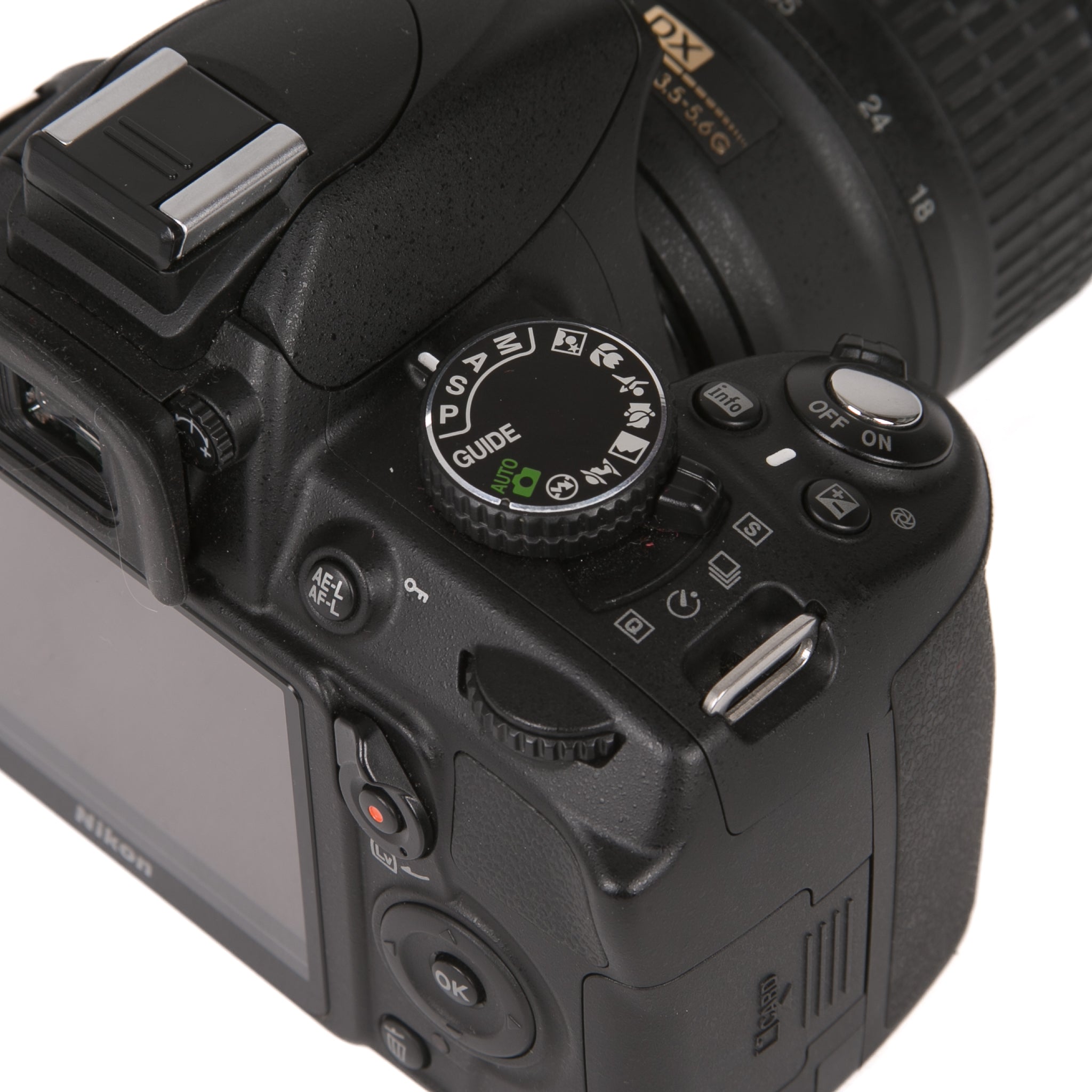 Nikon D3100 + 18-55 VR kit compreso di borsa Lowepro - usato
