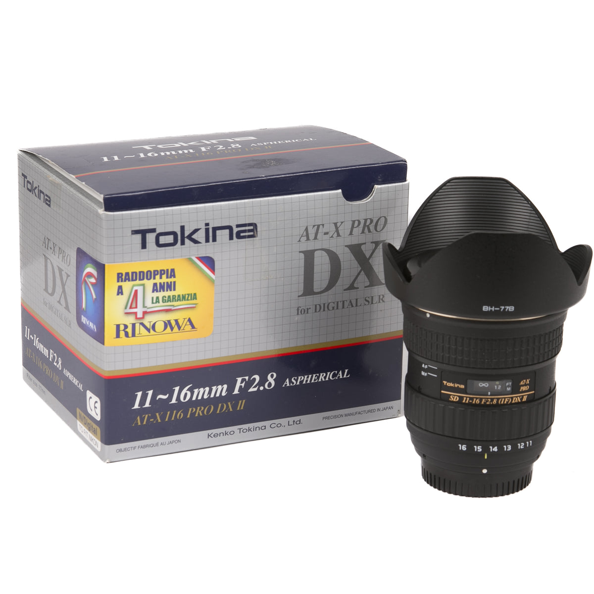 Tokina AT-X PRO SD 11-16 mm F2.8 DX II per nikon