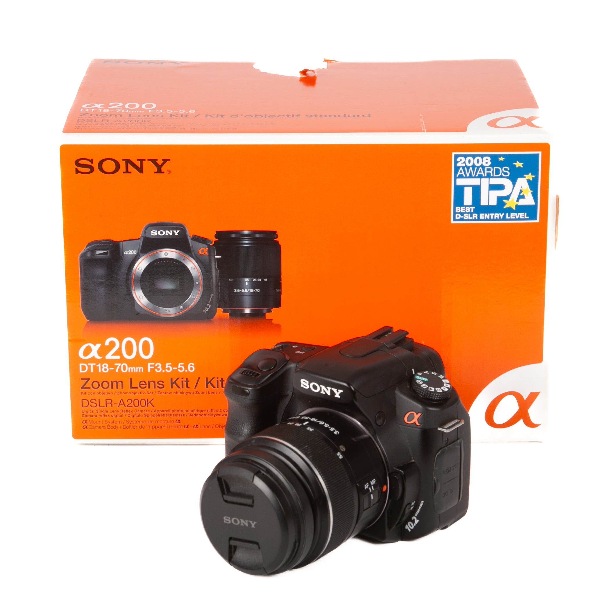 Sony Alpha 200 DSLR+18-55 SAM