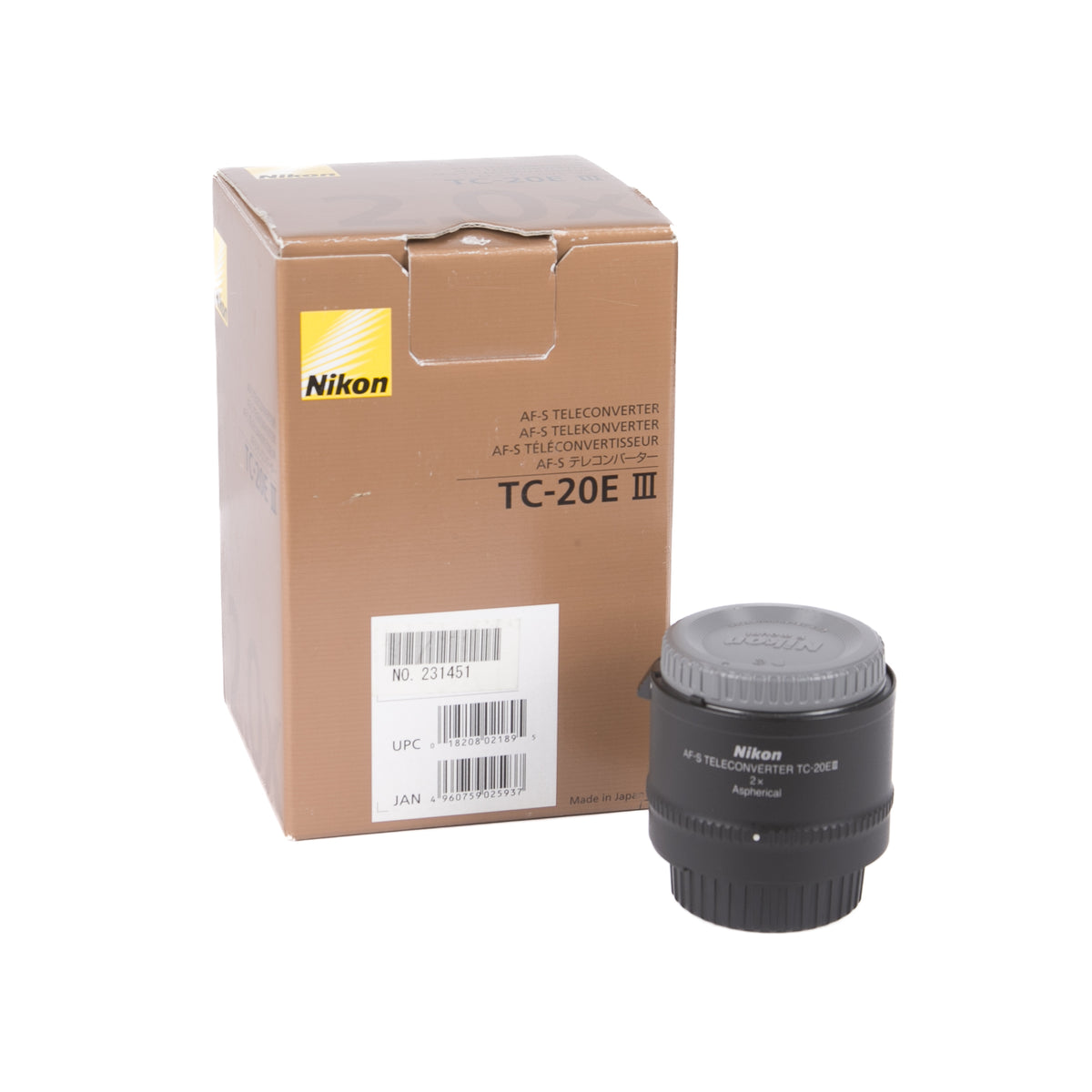 Teleconvertitore Nikon TC-20E III