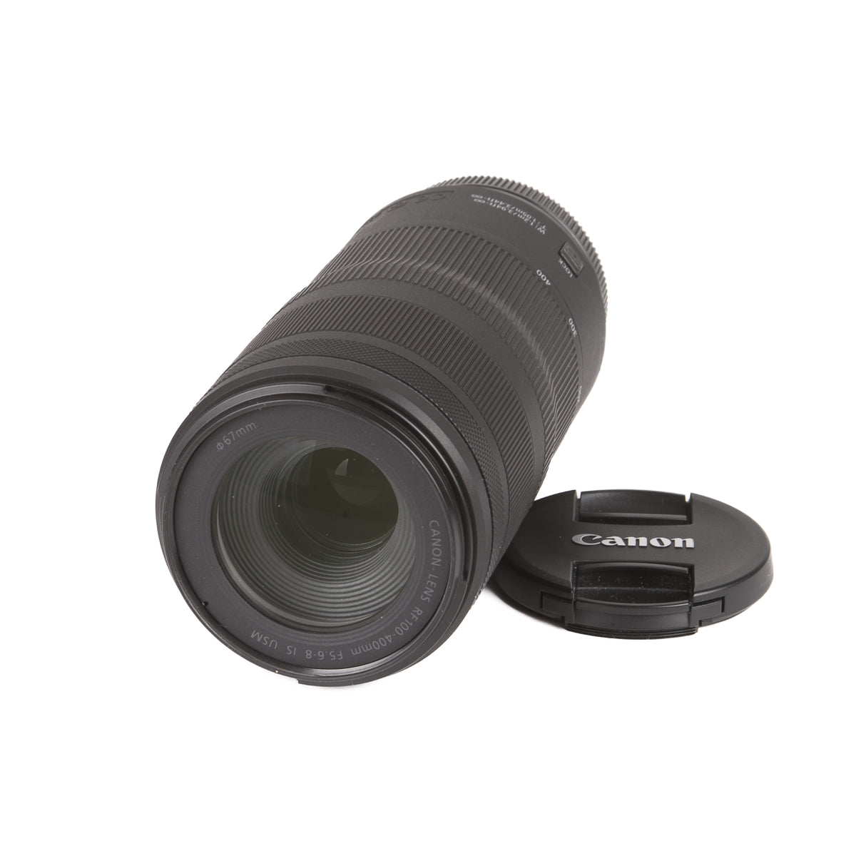 Canon RF 100-400 mm f/5.6-8 IS USM con scatola