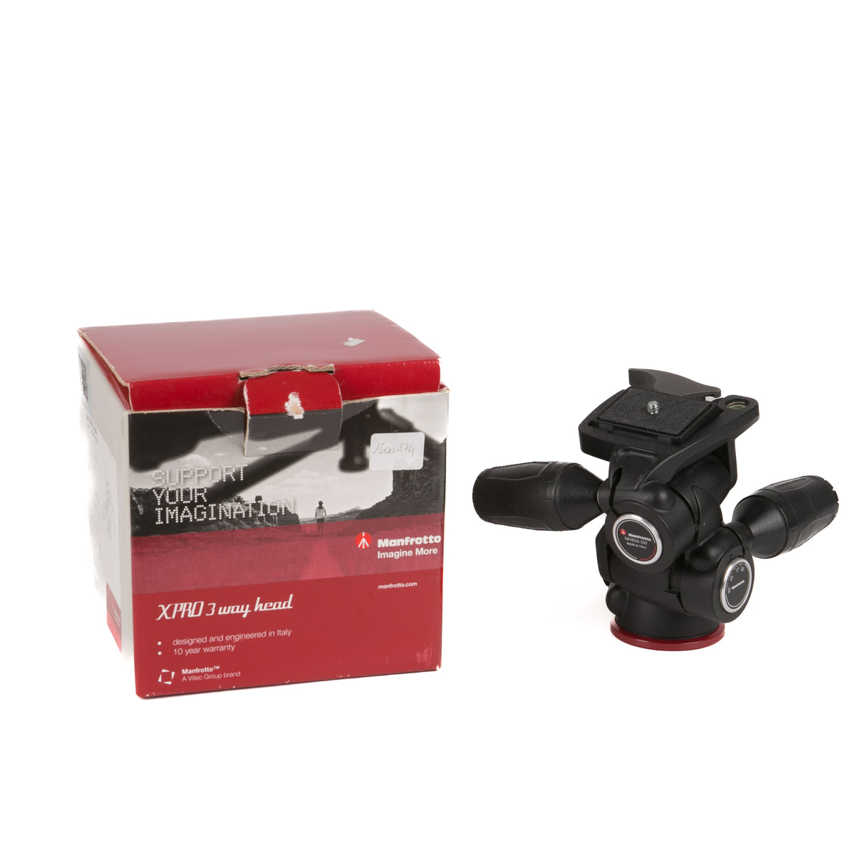 Manfrotto MH804-3W Testa a 3 Vie con Leve