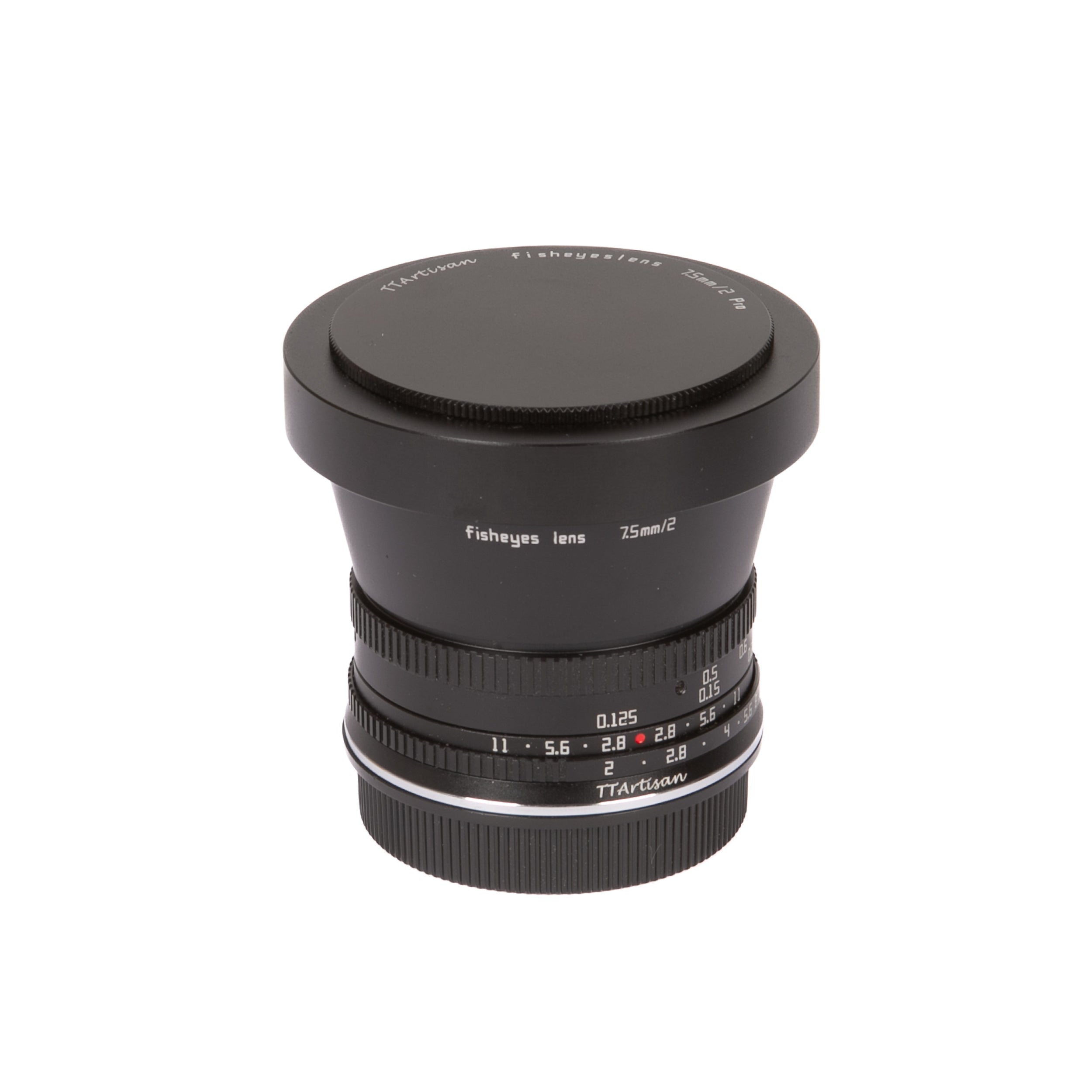 TTartisan 7,5mm f/2 fisheye + 1 filtro attacco Leica - Usato