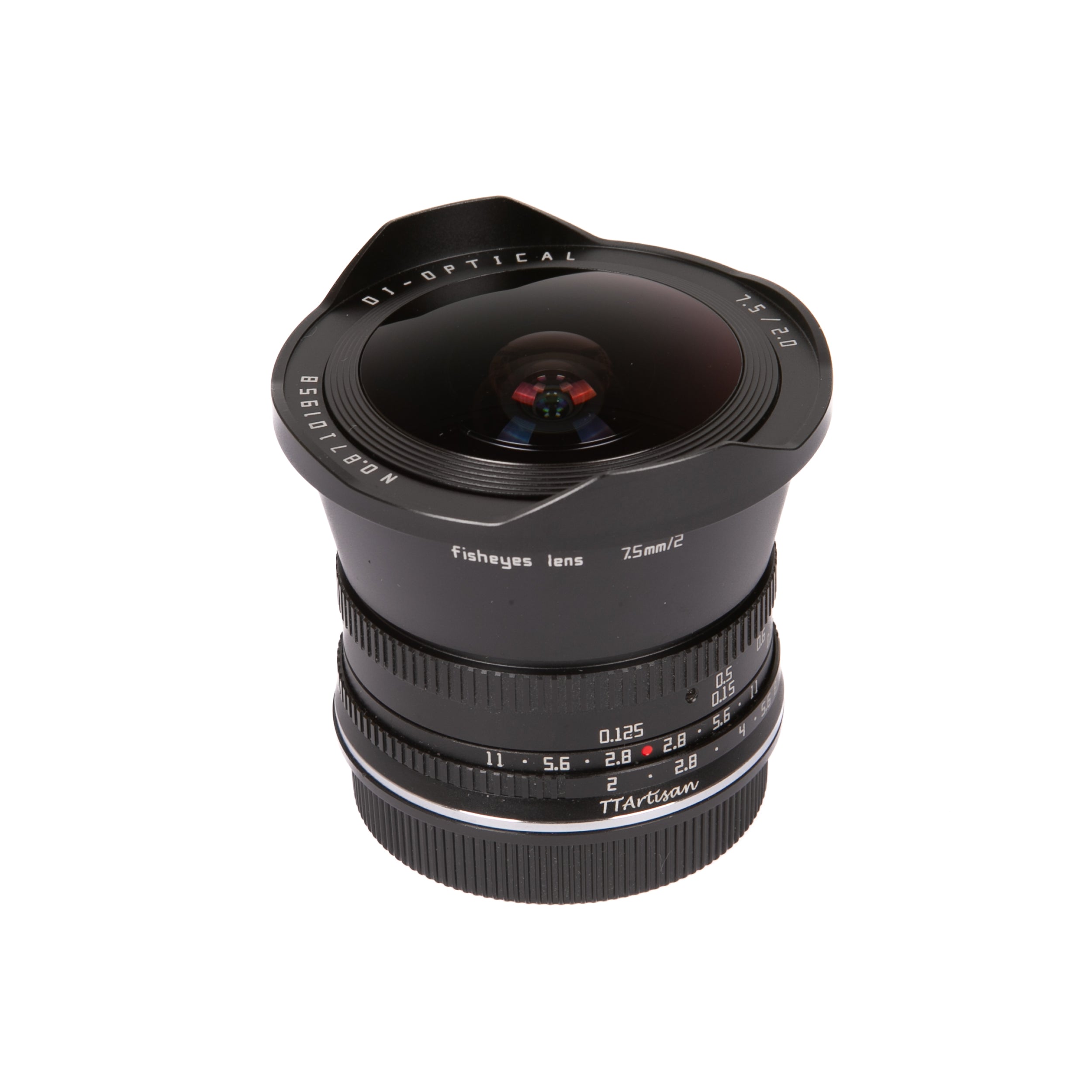 TTartisan 7,5mm f/2 fisheye + 1 filtro attacco Leica - Usato