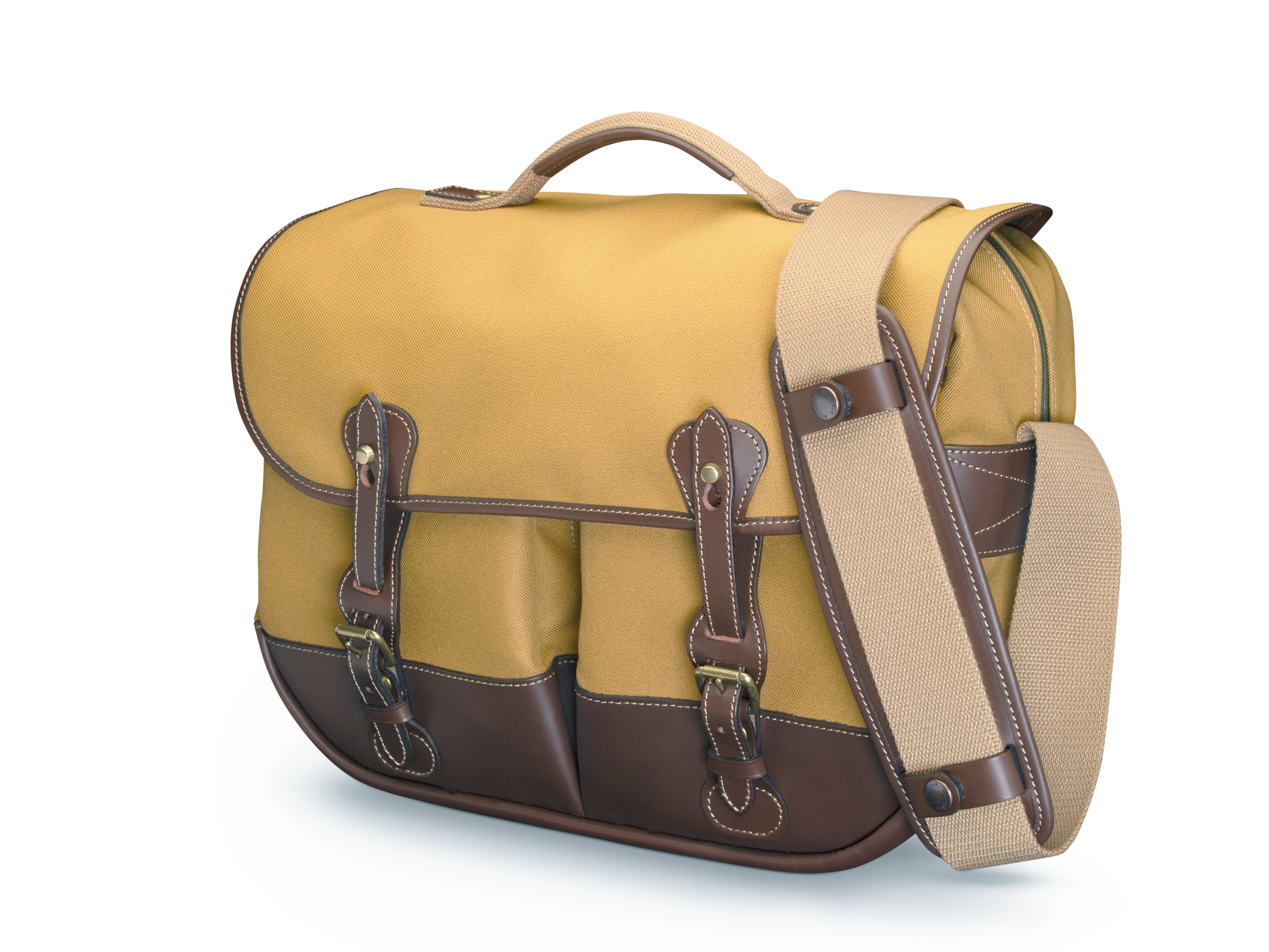 Billingham Borsa Eventer MKII FibreNyte Khaki/Bordi Cuoio cioccolato