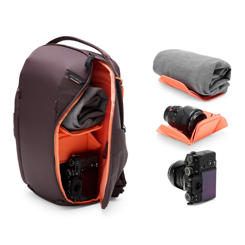 Everyday Backpack Zip 15L- Eclipse