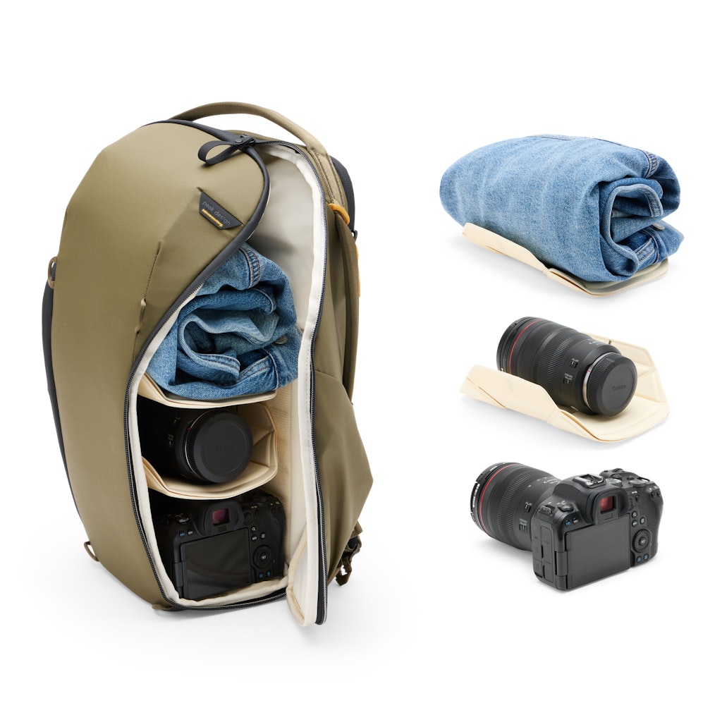Everyday Backpack Zip 20L - Kelp