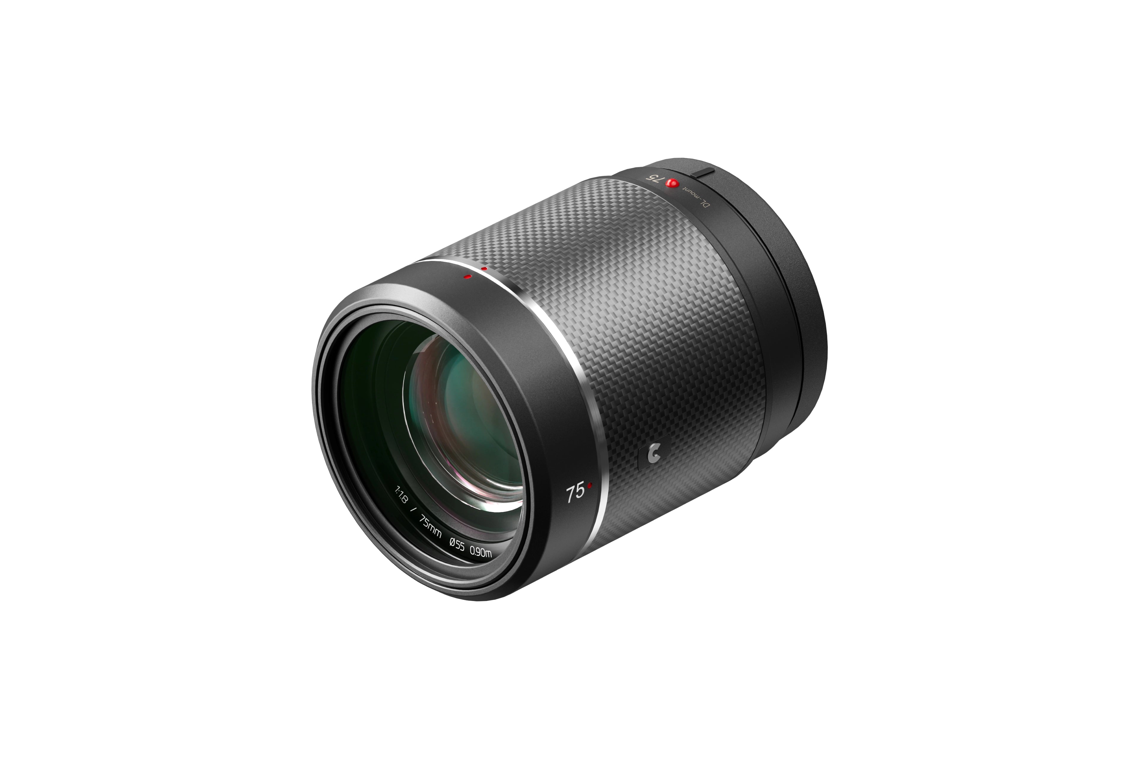 DJI DL 75mm F1.8 – Obiettivo Grandangolare per Fotocamere DJI Full-Frame