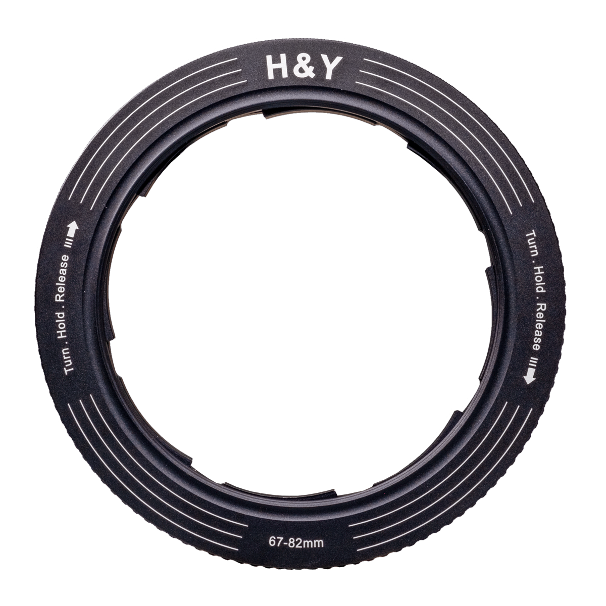 H&Y Filtri Revoring adattatore multiformato 67-82mm per filtri di 82mm