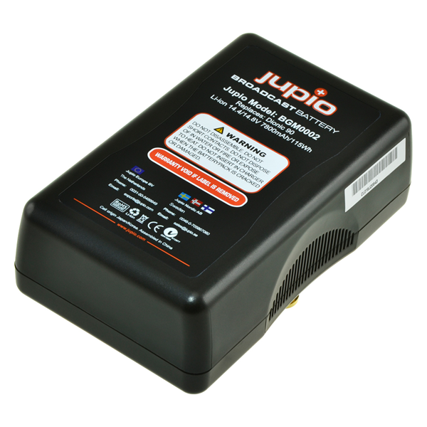 Jupio Batteria Gold Mount 7800m Ah spia LED