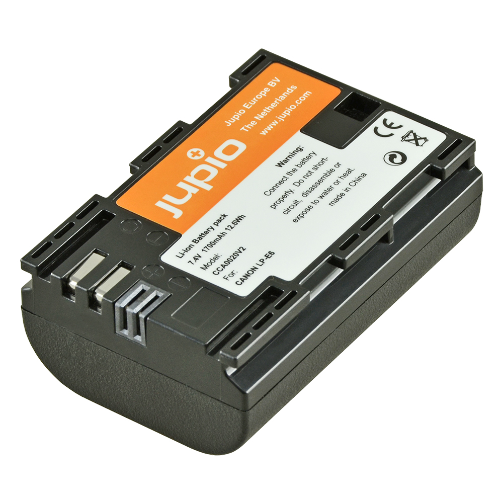 Jupio Batteria fotocamera LP-E6 Canon