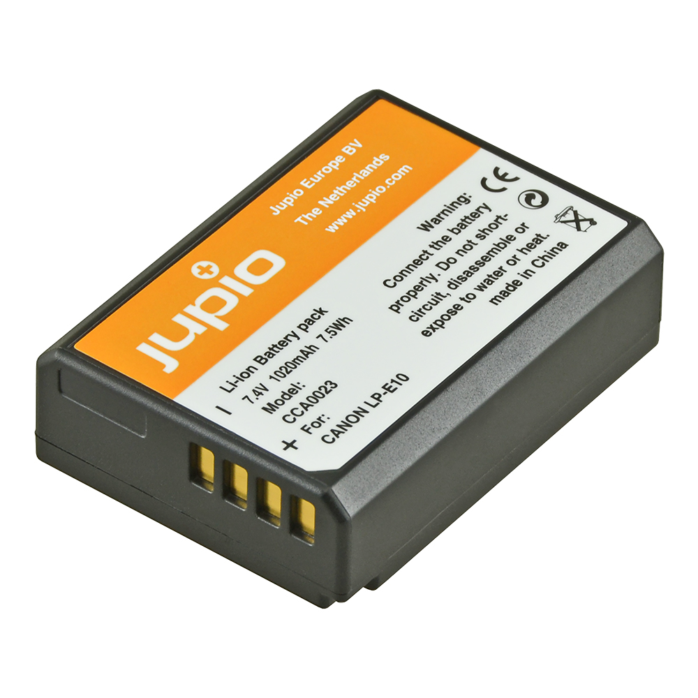 Jupio Batteria fotocamera LP-E10 Canon