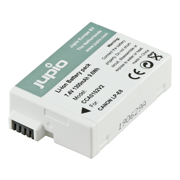 Jupio Batteria fotocamera LP-E8 ULTRA 1300mAh Canon
