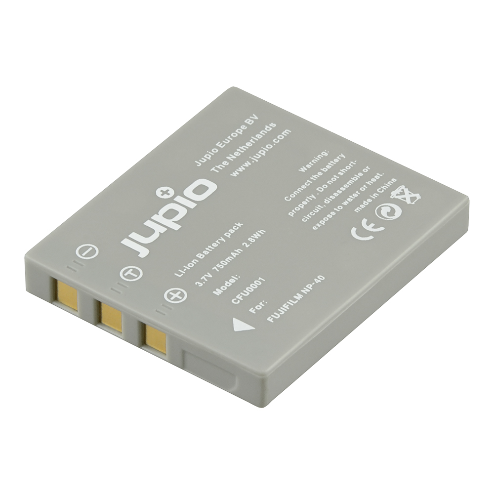 Jupio Batteria fotocamera NP-40/KLIC-7005/SLB-0737/SLB-0837 per Fuji/D-Li95/D-Li8 per Pentax