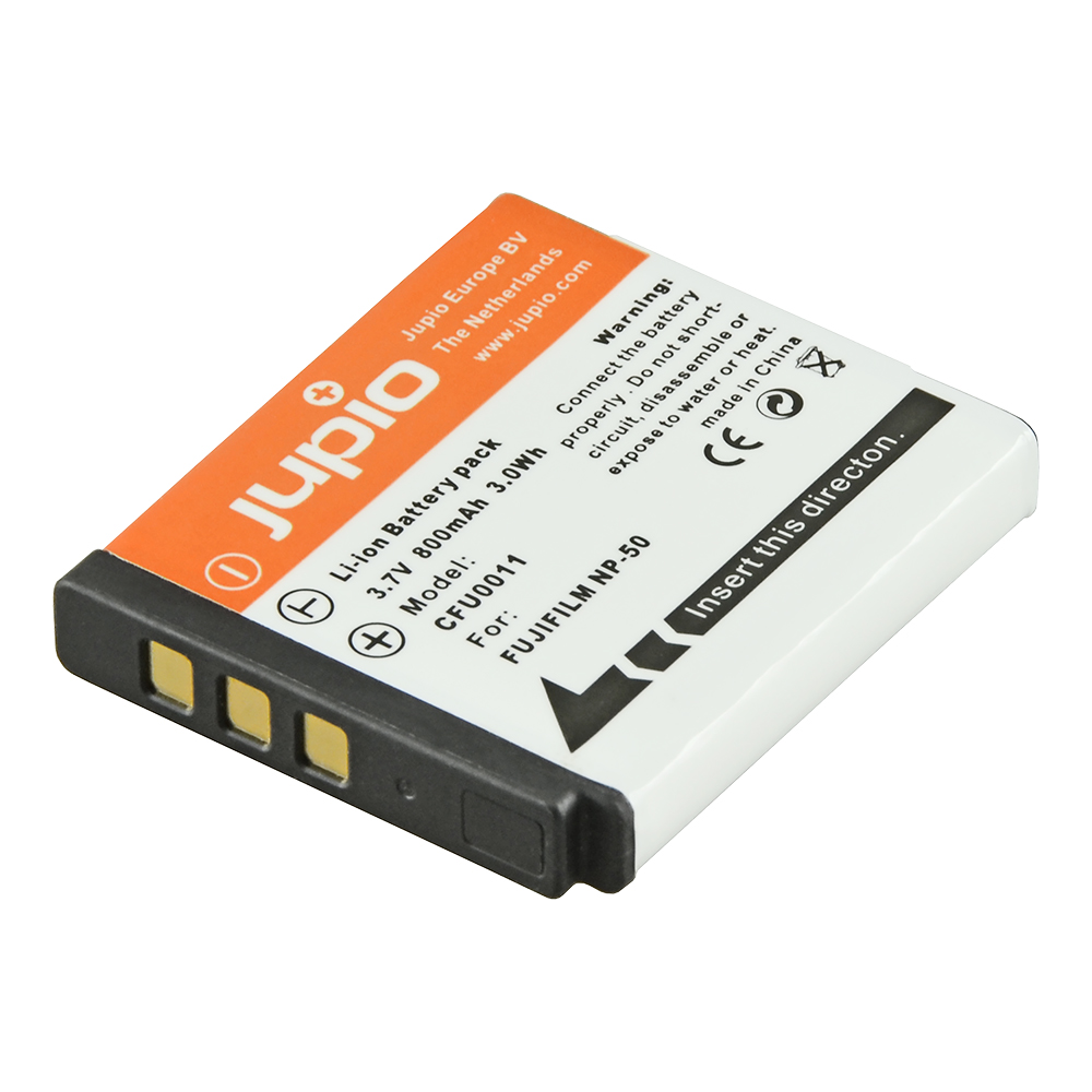 Jupio Batteria fotocamera NP-50/D-Li68/D-Li122/Klic-7004 Fuji